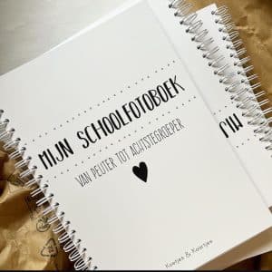 Schoolfotoboek - van peuter tot  achtstegroeper