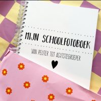 Schoolfotoboek - van peuter tot  achtstegroeper (wordt uiterlijk 30-6 verzonden)