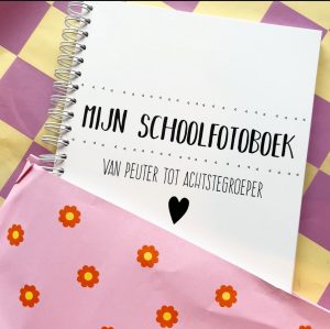 Schoolfotoboek - van peuter tot  achtstegroeper (wordt uiterlijk 30-6 verzonden)