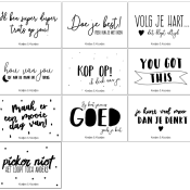 Set van 10 opstekertjes - set 1