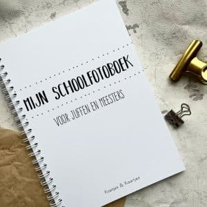 Schoolfotoboek voor juffen en meesters